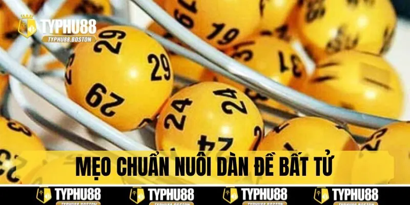 Mẹo chuẩn nuôi dàn đề bất tử